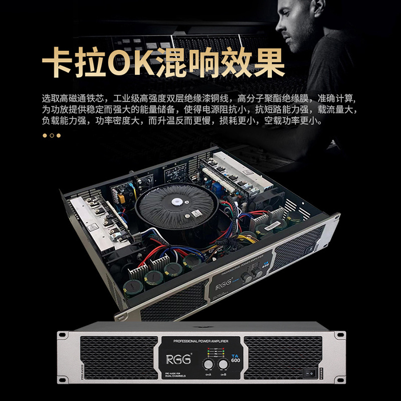 Equipo de Audio KTV de 12 Pulgadas, Subwoofer, Máquina de Karaoke Todo en Uno, Equipo de Audio KTV Profesional Comercial, Juego Completo de Fábrica