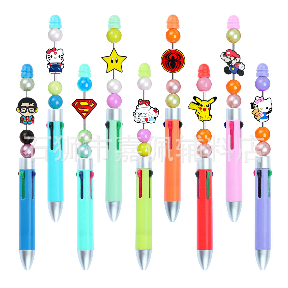 cartoon plastic rollerball pen