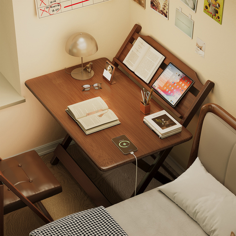 Multi-Purpose Foldable Table for Home Use, Children's Study Room, Student Adjustable Computer Desk, Dormitory Simple Study Desk, No Installation Required