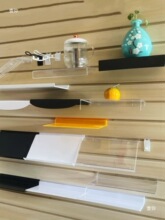 板正挂带珠内衣服装展示架s型5珠超市货架挂钩槽板挂钩配件粗