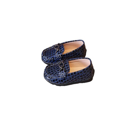 English-style children's leather shoes, retro Korean version, boys' single shoes, slip-on Loafers, kids'