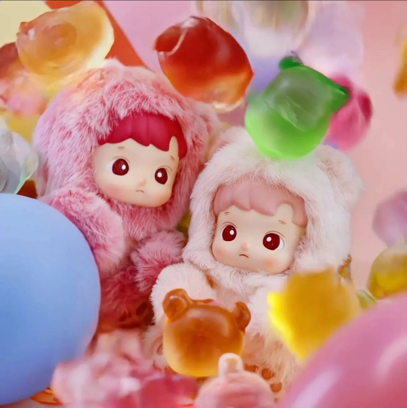 POPMART泡泡玛特小熊软糖系列毛绒公仔挂件盲盒盲袋玩具|undefined