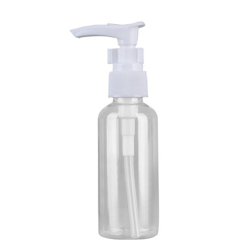 Travel Portable Pump Cream Bottle Cosmetics Shower Gel Shampoo Sample Dividing Bottle Pump Transparent Plastic