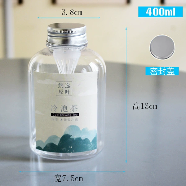 38-port 400ml oval+tea drain+lid+sticker
