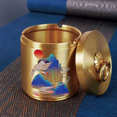 Car ashtray – Office, Car Ashtray, All Copper