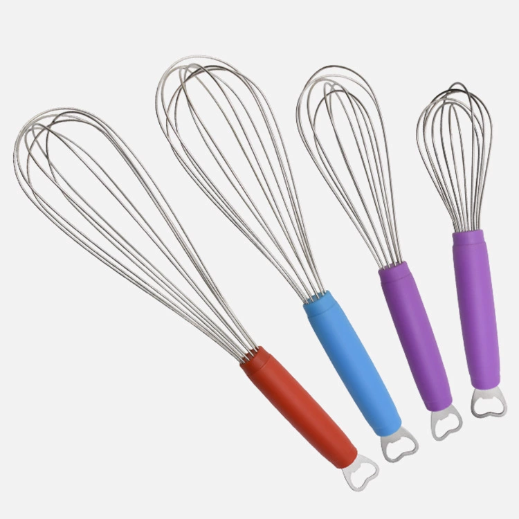 Creative mixing stick stainless steel, plastic handle