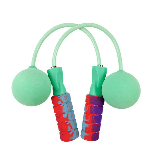 Internet celebrity new load-bearing ropeless skipping rope, men's and women's fitness equipment indoor silent large ball model wholesale