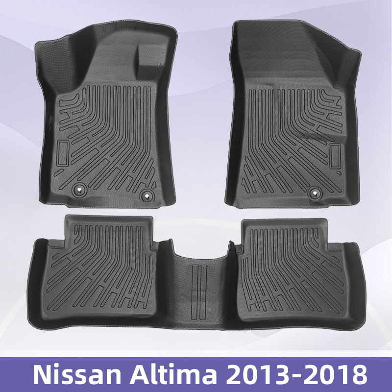 Aplicable a Nissan Altima 2013 - 2018 TPE Foot Pads 3D All Weather Material Backpack Pad