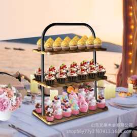 现货桌面收纳架多功能整理多层甜品展示架蛋糕甜品放置多层储物架