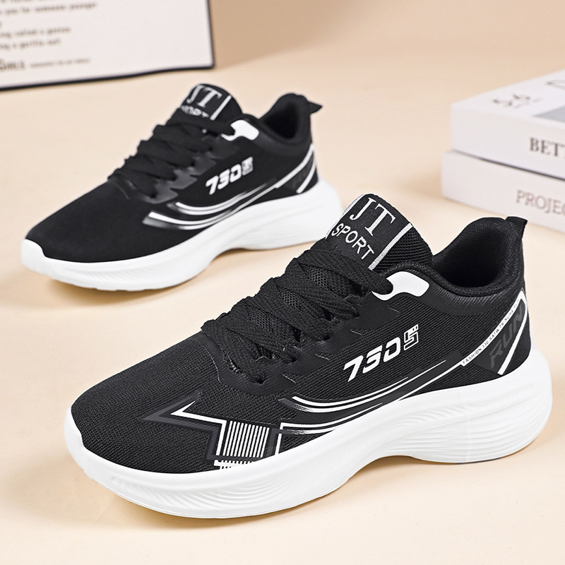 Calzado deportivo para hombre primavera nuevo estilo comercio exterior shoes al por mayor estilo de pareja zapatos para correr de moda coreana zapatos casuales ligeros
