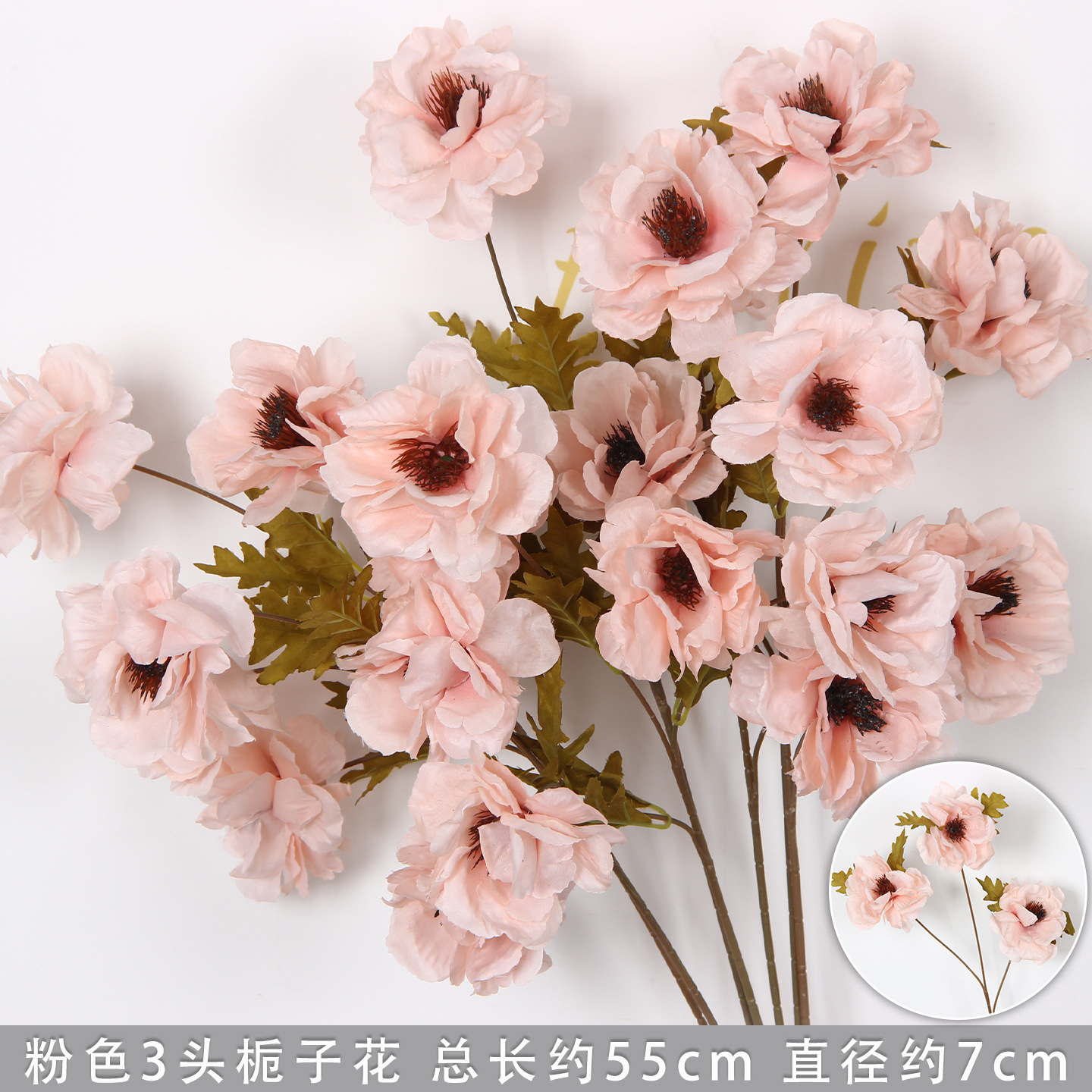 Flor de boda rosa imitación flor de seda flor de decoración floral sala de bodas floral hogar ramo único camino de introducción de flores