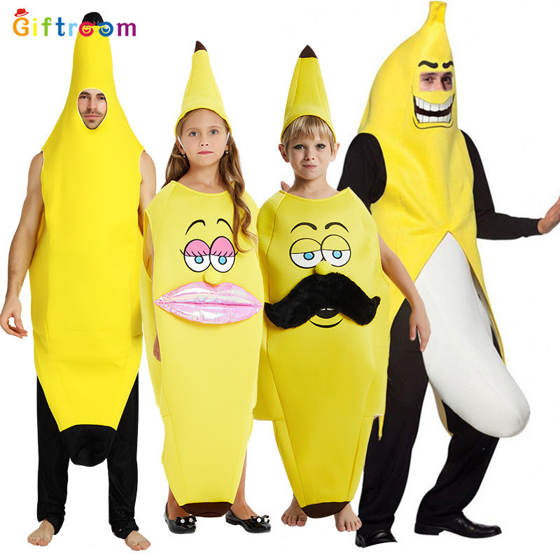Sexy Fruit Banana Suit Halloween Stage Costume Bar Wedding Carnival Singles Day Party Adult Dance