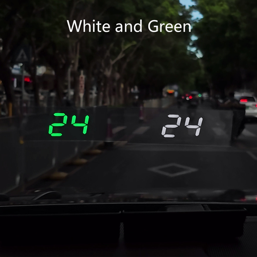 Cross-Border Automotive Hud Head-Up Display High-Definition Gps Speedometer Speed Display Kmh/Mph Popular Export Product