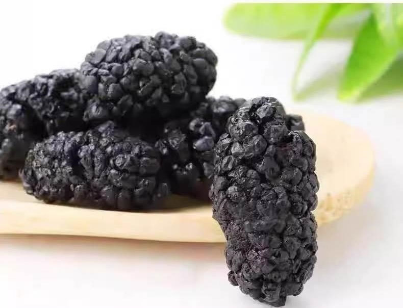 Dried Mulberry Fruit Sang Shen Zi 250g Black Mulberries for Tea Snacking and Herbal Use preparation
