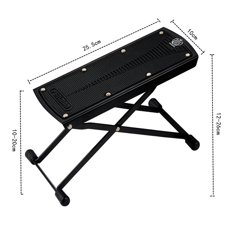 Guitar, folding pedal, classic high footstool pedalled 2