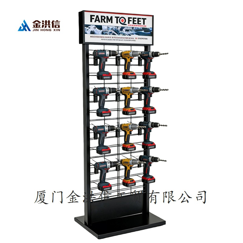 光伏熔断器展示架保险丝陈列架分格金属货架源头工厂直供