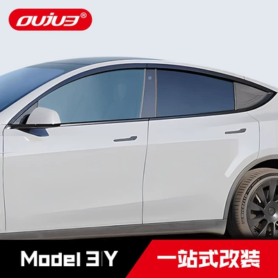 Rain shield, Tesla Exterior Modification