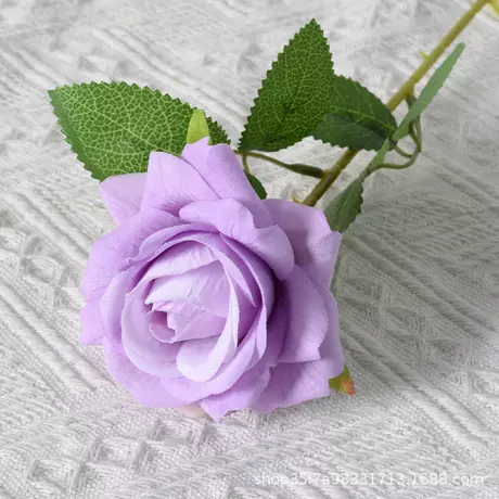 Fleece Corner Rose (Light Purple)