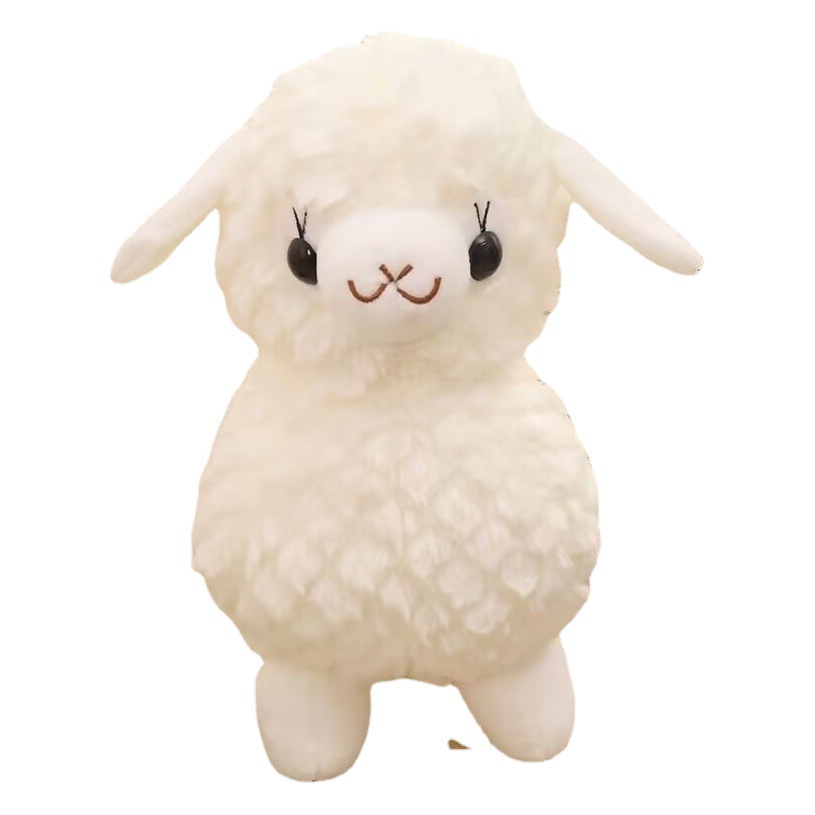 Campana de juguete de felpa máquina de garra de oveja Muñeca de trapo Regalo de la boda lanzando actividad regalo empuje anillo de juguete