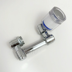 New filter faucet mechanical arm 1080° rotating aerator extension spout filter joint anti-splash rocker arm