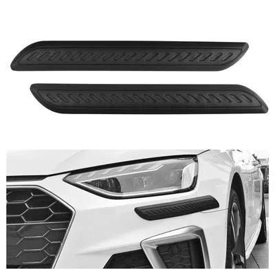General Motors Front and Rear Bumper Imitation Carbon Fiber Stripe Anti-Collision Strip Protective Strip Anti-Scratch Strip for Car Body