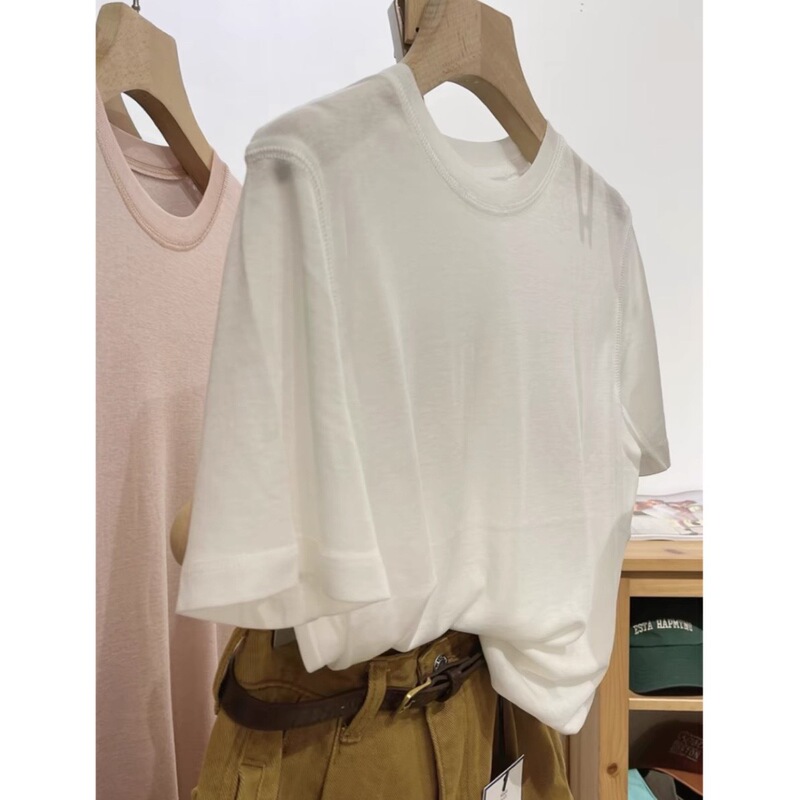 Self-retaining ~ breathing Tencel Wool Mask T Soft Waxy Clear Crewneck Pullover Long Sleeve Top Base Shirt for Women Self-retaining ~ breathing Tencel Wool Mask T Soft Waxy Clear Crewneck Pullover Long Sleeve Top Base Shirt for Women