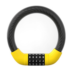 Bicycle password lock, mountain bike anti-theft, portable electric bike helmet lock, fixed chain ring lock