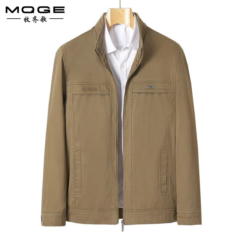 Новая куртка среднего и пожилого возраста мужская куртка новый папа весеннее пальто дедушка повседневная куртка куртка весна и осень