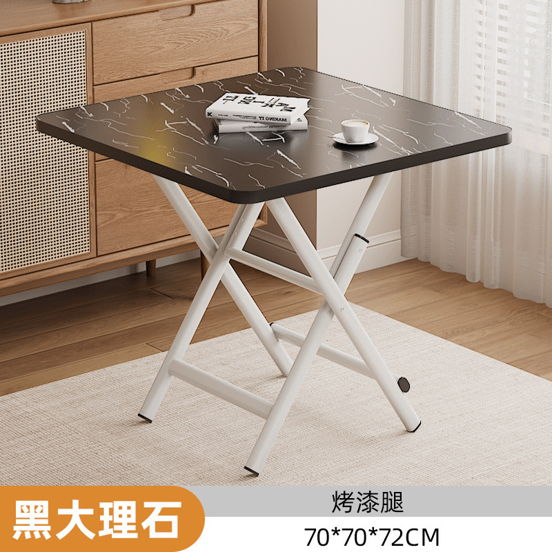 折りたたみ式食卓ポータブル屋外露店テーブル小戸型レンタルハウス簡易家庭用食事小さな円卓|undefined