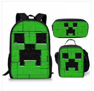 Рюкзак для начальной школы Minecraft My World, игровой школьный ранец