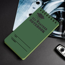 K 82755 Waterproof Camo Notebook �Բ� PVC ��ˮ��ǩ���羳