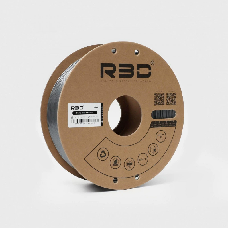 PETG-нить (R3D) 1 кг — экономичный сорт, разноцветные катушки и объёмы