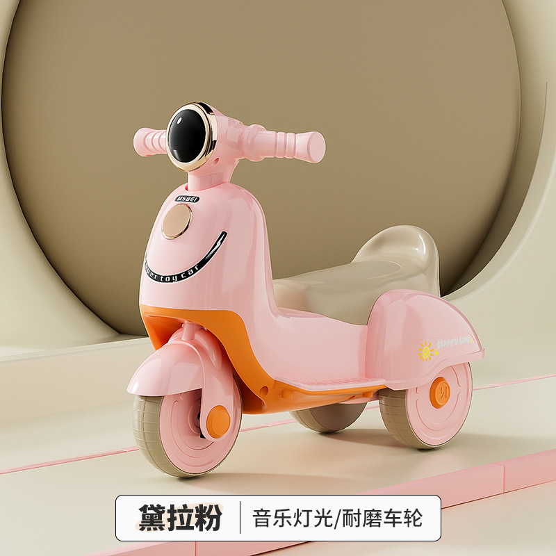 Nuevo coche de equilibrio para bebés, scooter Mulan, 1 - 3 años, coche de juguete para niños y niñas, caminante, triciclo