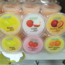 可康牌果冻6粒装白桃味多口味2款供选一箱16盒*480克