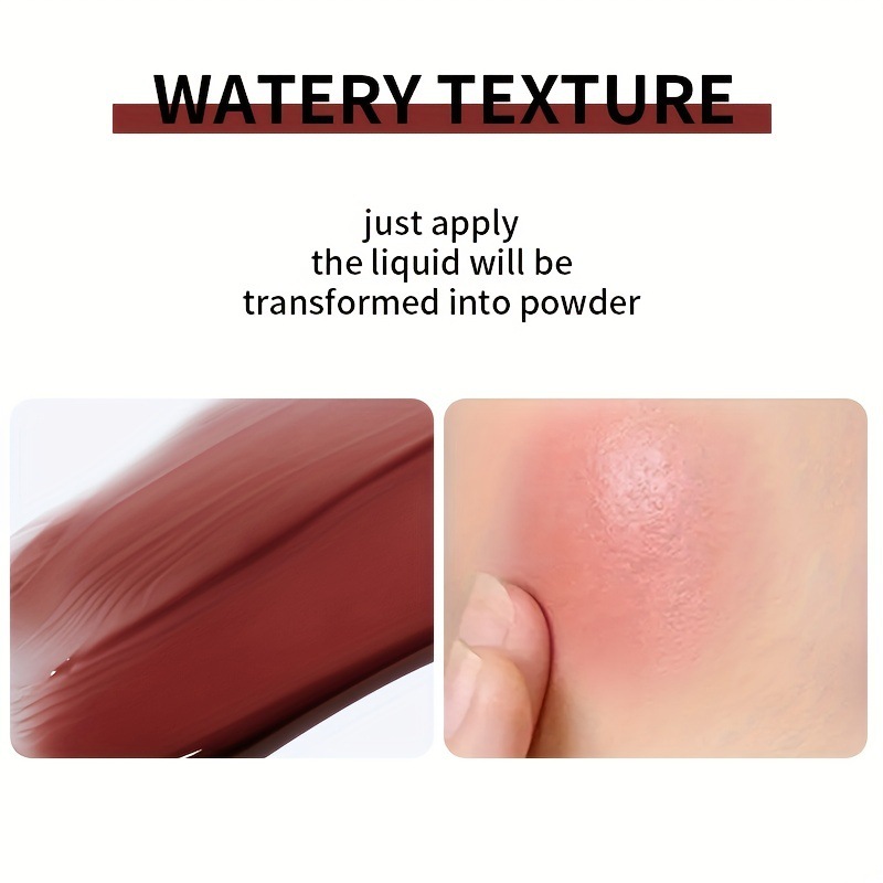 USHAS blush líquido transfronterizo en Europa y los Estados Unidos, mejillas transpirables ligeras y polivalentes FS421