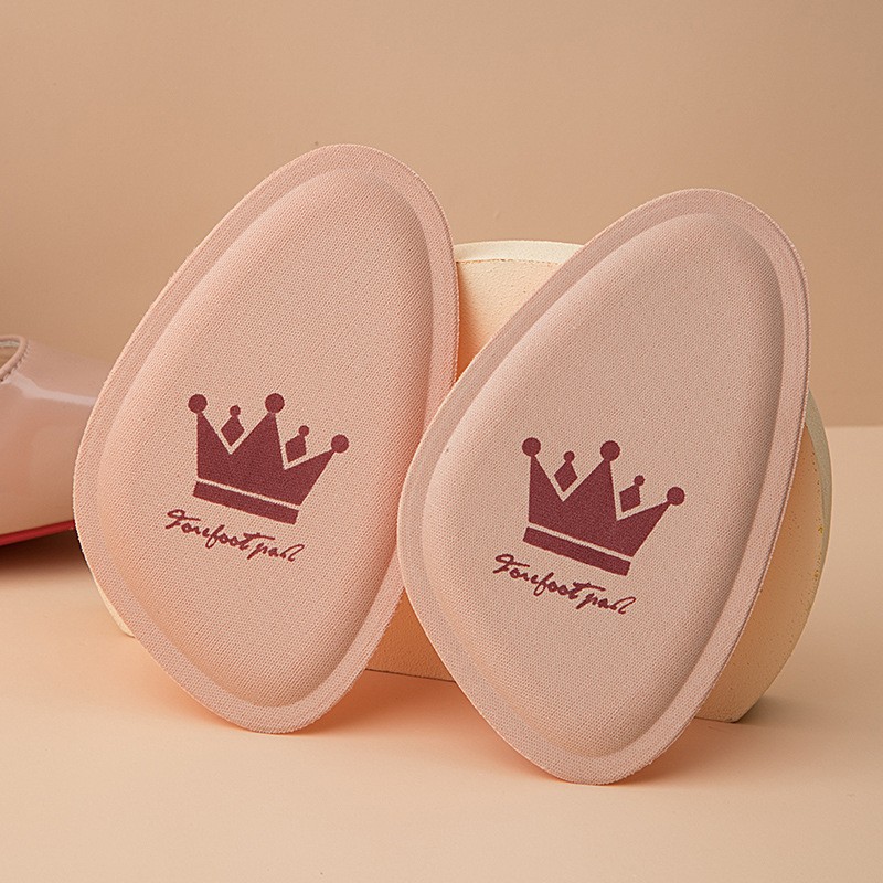 Zapatos de tacón alto frente Palma pad mujeres antideslizante anti-dolor transpirable sudor-absorbente plantilla esponja anti-desgaste medio tamaño pad zapatos gran cambio pequeño al por mayor image 5