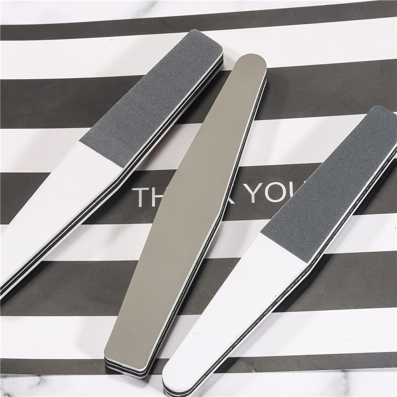 Directo de fábrica de diamante tira de pulido de tres lados de alta calidad grueso negro blanco gris reparación esponja frotar tira bloque de pulido