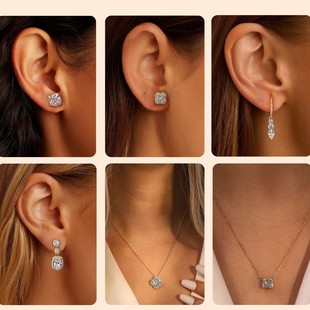 �����y� ��Ʒ�ؼ��ʯ�Ʒֱ����荶��Ů S925���y�朽�ָ���b