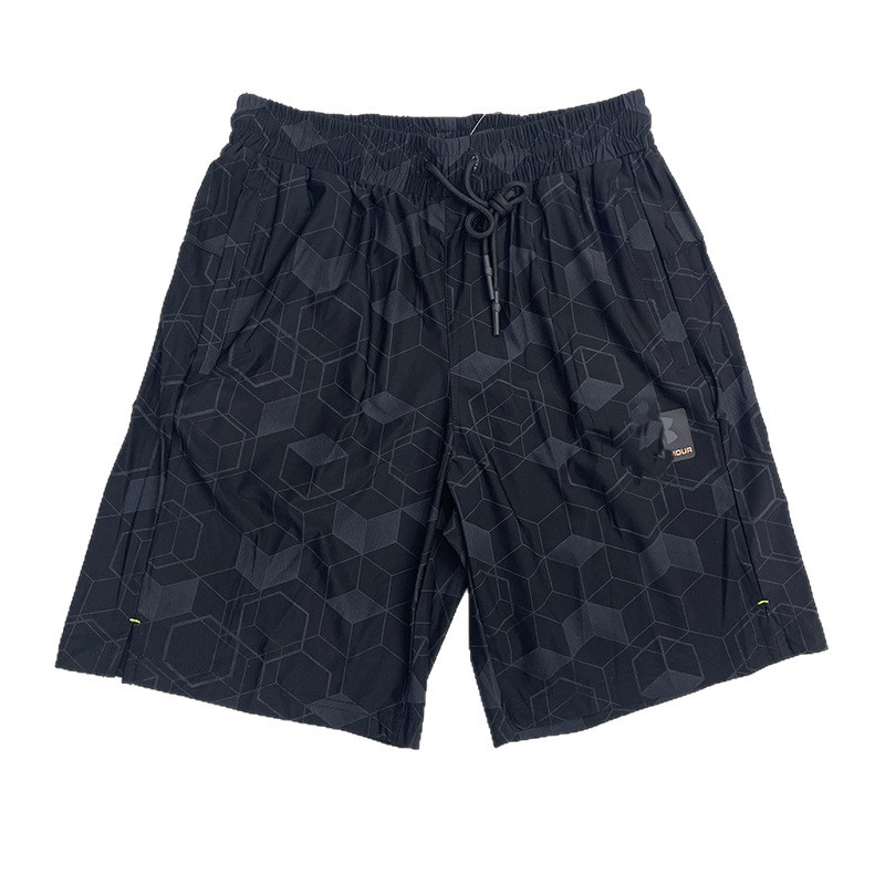 Fábrica de hombres para correr pantalones cortos de hielo rápido secado maratón de verano delgado entrenamiento de acondicionamiento físico pantalones casa al por mayor