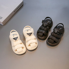 儿童凉鞋包头运动风软底2025夏季新款男童女童宝宝鞋幼小童室内鞋