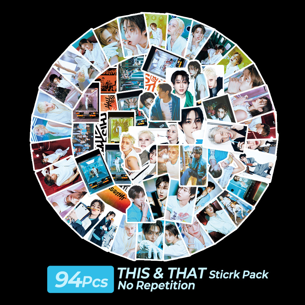 Pegatinas Hallyu got7-85 pegatinas de fotos de dibujos animados autoadhesivas KPOP SK pegatinas decorativas de bricolaje ins transfronterizo image 44