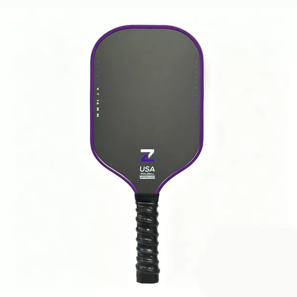 In-Stock T700 Fabric Texture Matte Carbon Fiber Pickleball Paddle Complete Set Pickleball Racket Pickleball Paddle