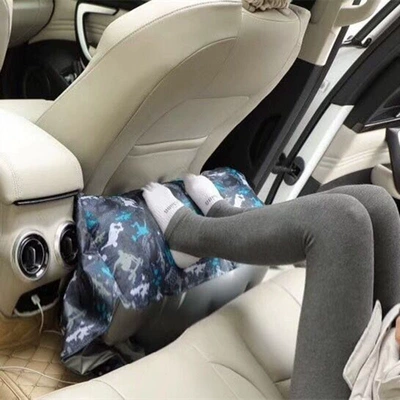 Vehicle-mounted inflatable bed car rear seat gap filler pad