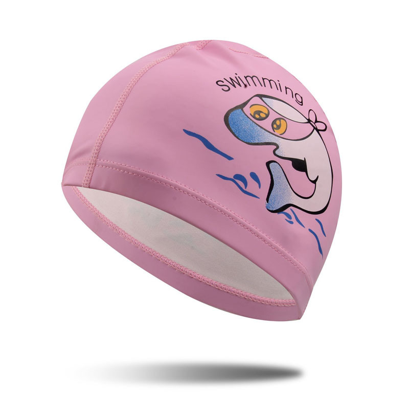 어린이 수영 모자 파우더