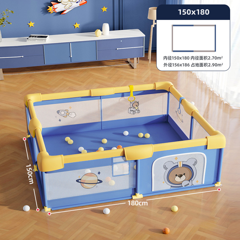 Bebé Juego valla niños interior casa malla de seguridad niño valla bebé gateando mat