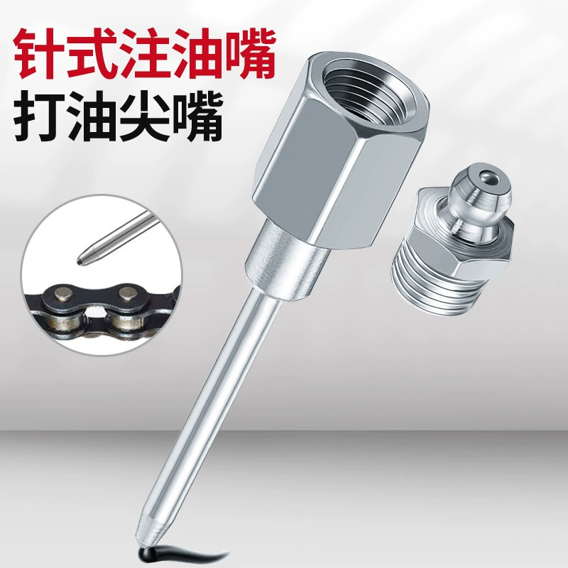 Игольчатое сопло для впрыска масла Сопло для впрыска смазки Головка пистолета Сопло для смазки руководство аксессуары для смазочного пистолета Разъем форсунки для впрыска масла экскаватора оптом
