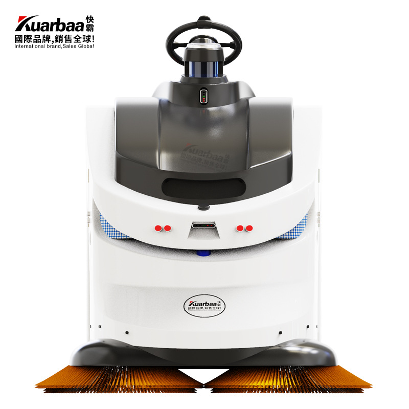 快霸無人駕駛掃地機商用機器人掃地車工業環衛車掃路車KB-SD1200W