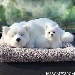 Car accessories: bamboo charcoal dog ornaments for car, activated carbon odor-removing bamboo charcoal bags, simulated bamboo charcoal cat for car interior decoration.