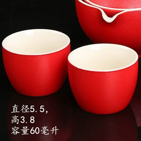 Ceramic Tea Cup Personal Cup, Polished Glaze & Pattern Options, Compact Everyday Cup