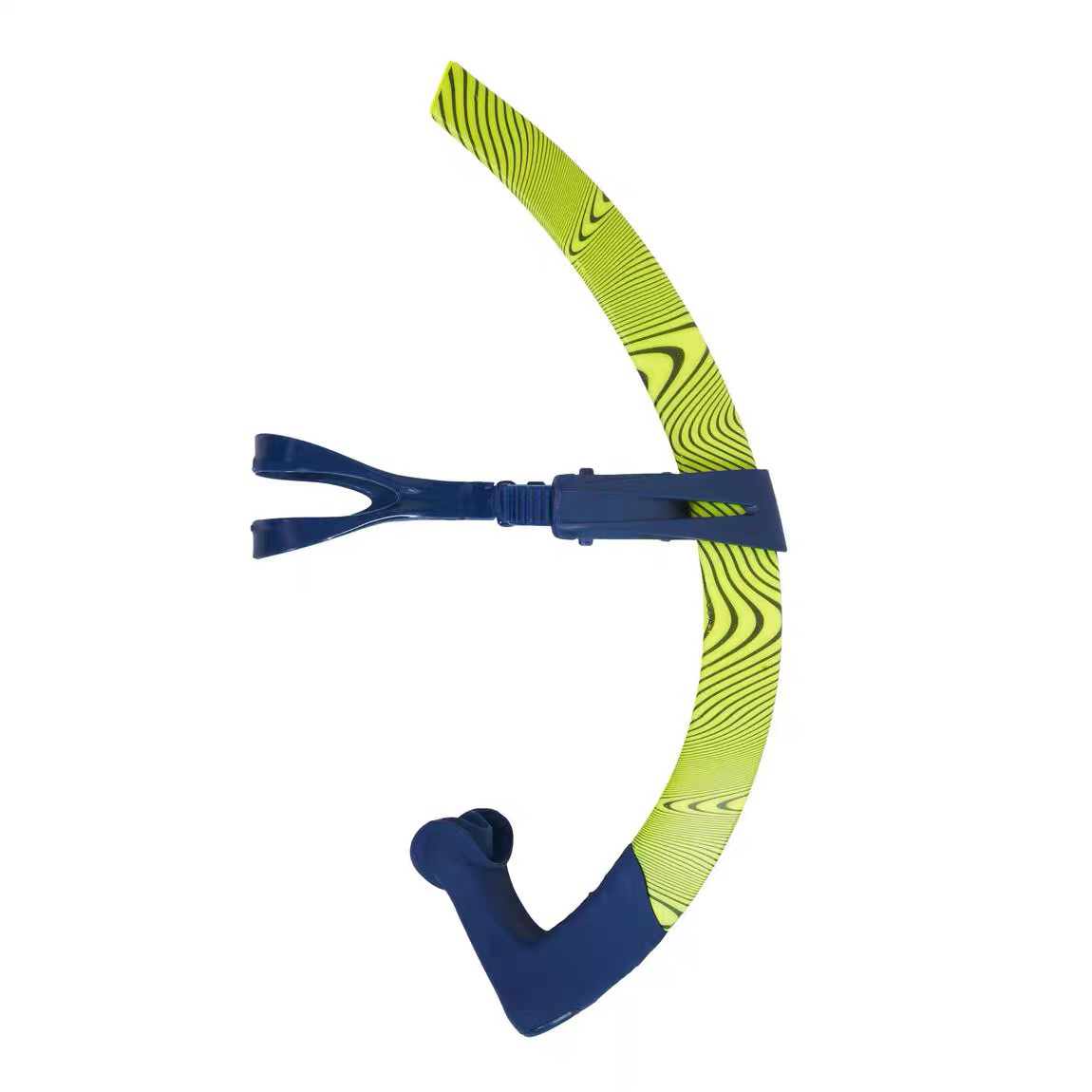 Snorkel para entrenamiento de natación con tubo de respiración especial, equipo de snorkel de tubo de ventilación de múltiples posiciones de natación ajustable